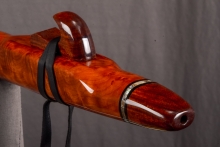 Redwood Burl Native American Flute, Minor, Low D-3, #L30F (2)